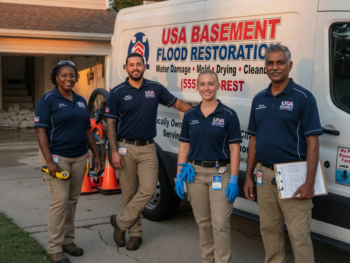 Basement Flood Cleanup company in Novinger, MO